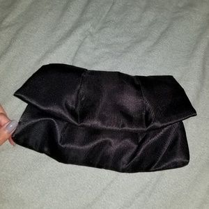 Black clutch purse